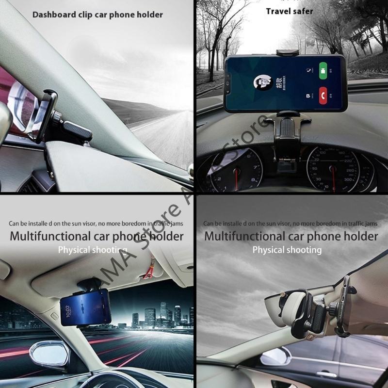

X7JF Многонаправленный автомобильный держатель для телефона с нескользящей конструкцией, кронштейн для приборной панели автомобиля CHINA