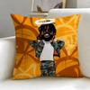 popular rapper Chief Keef Cushion Cover Soft & Easy-Wash Pillow Case – Versatile for Couch, Bed, Travel and Office