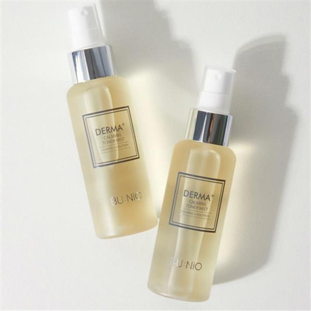 3-pack bunio Derma Plus Calming Toner Mist 100ml Ultra-soothing Dual Function