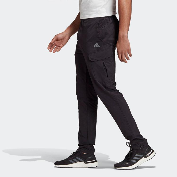 Adidas Tc Cargo Pants Sporty Woven Men Bottoms Black GJ2858
