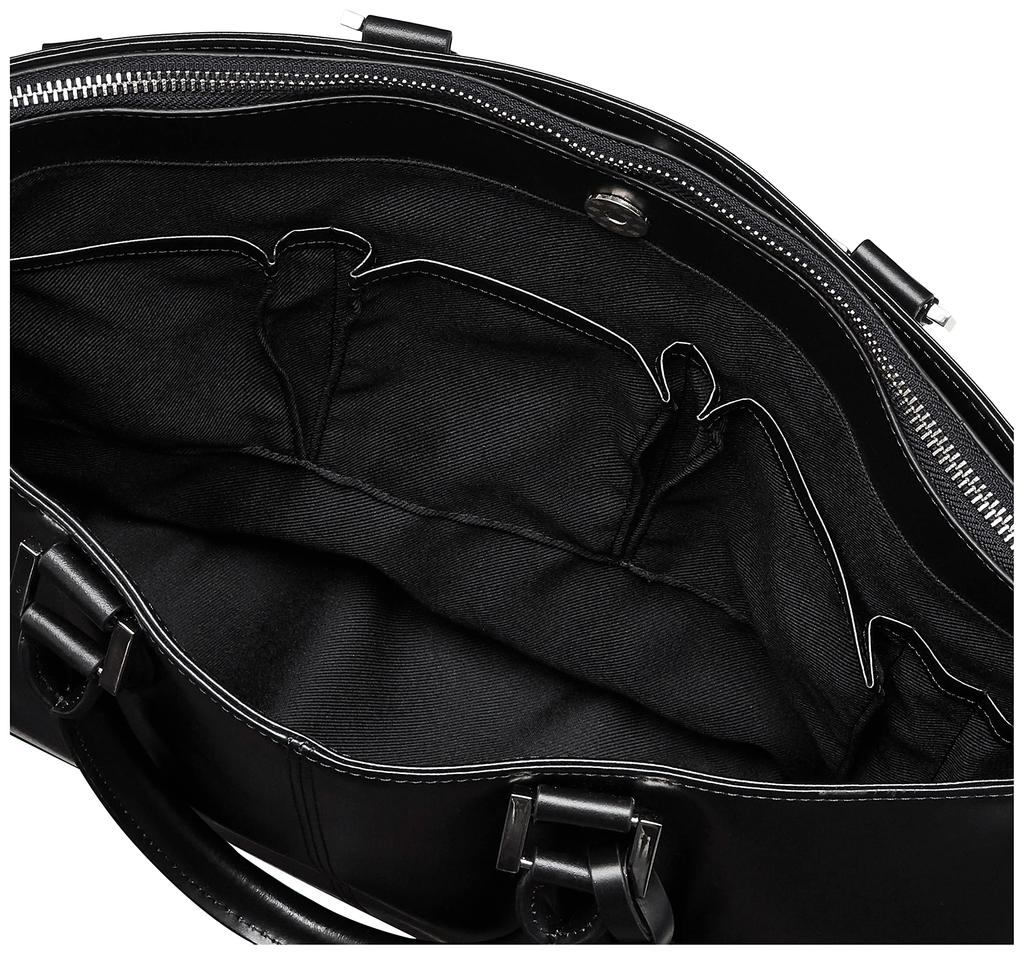 2WAY Briefcase PG003LP BLACK [Ghione] Men's