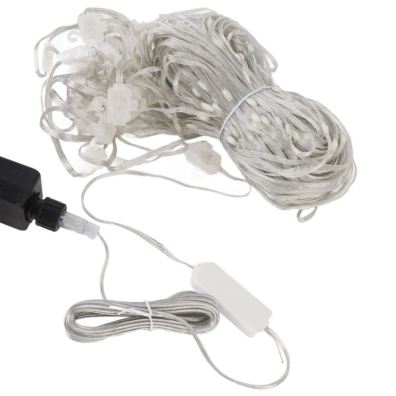 

RGB светодиодная гирлянда-занавес 10x10 футов, управление через Bluetooth-приложение, программируемая, синхронизация с музыкой