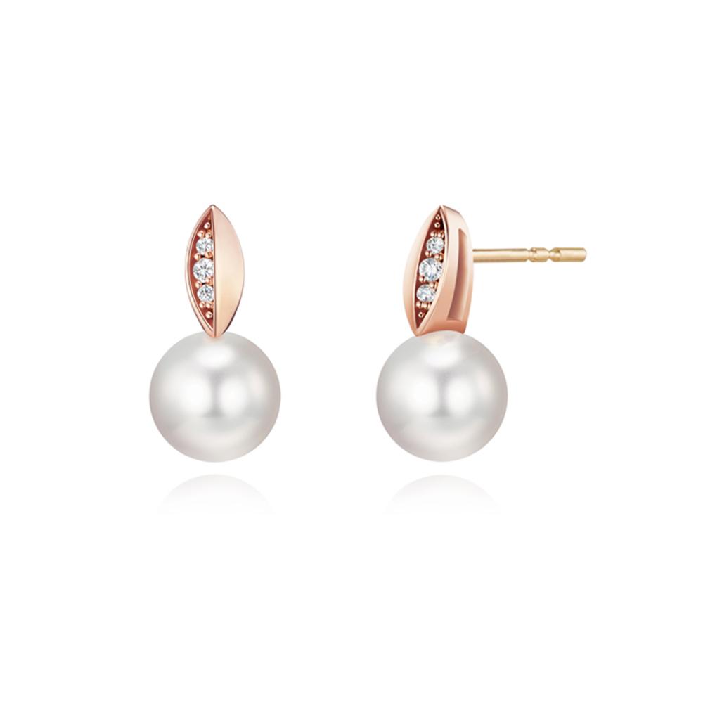 Roseedor Prometheus Akoya Pearl Earrings_242100073