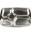 Stainless Steel 5-Compartment Lunch Tray