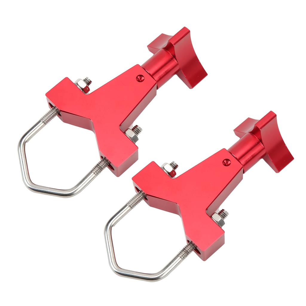 Lift Jack Mount 6061 Billet Aluminum Red Anodized Replacement for Polaris Rzr Offroad 1in To 2.5in Square Round Tubes