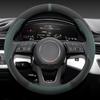 Suede Car Steering Wheel Cover for Toyota Camry Corolla RAV4 Highlander GR86 Signia  2024 2025 Accessories