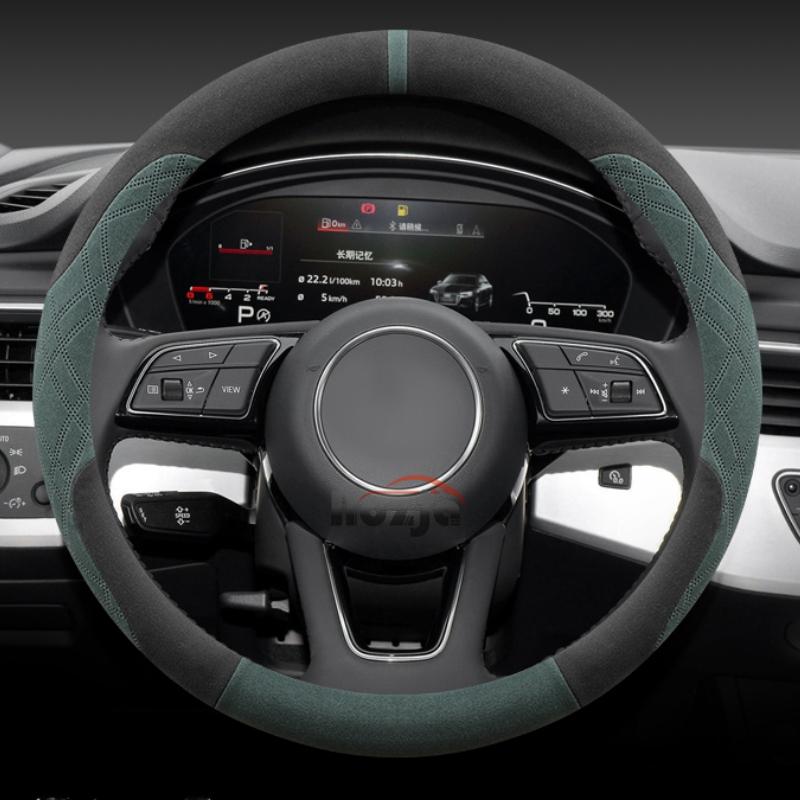 Suede Car Steering Wheel Cover for Toyota Camry Corolla RAV4 Highlander GR86 Signia  2024 2025 Accessories
