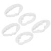 10pcs Raised Cutter Walls Cookie Cutter Set Cloud Shape Fondant Cutter  Cookie Baking