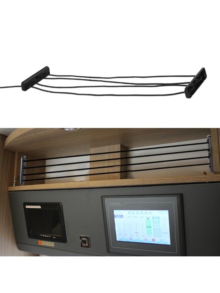 Heavy Duty Bungee Cargo Net Elastic Luggage Net for RVs Interior Cabinet Anti Falling Baffle Mesh Net Bungee Cord