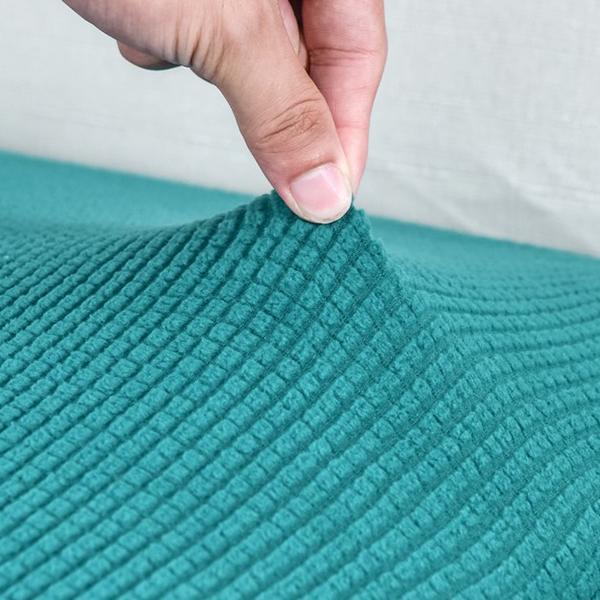 Housse de Coussin de Canapé en Tissu Polaire Extensible Housses de Canapé Élastiques Housse de Coussin de Siège Élastique Pour Salon