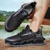 Fashion Summer 2025 Mesh Hollow Running Shoes Thick Bottom Sports Shoes Trendy Student Casual Shoes Breathable Comfortable Rubber Sole