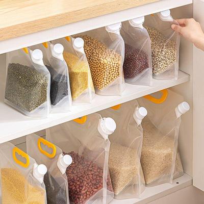 10 PCS Grain Moisture-proof Sealed Bag Cereal Rice Sealed Storage Bag