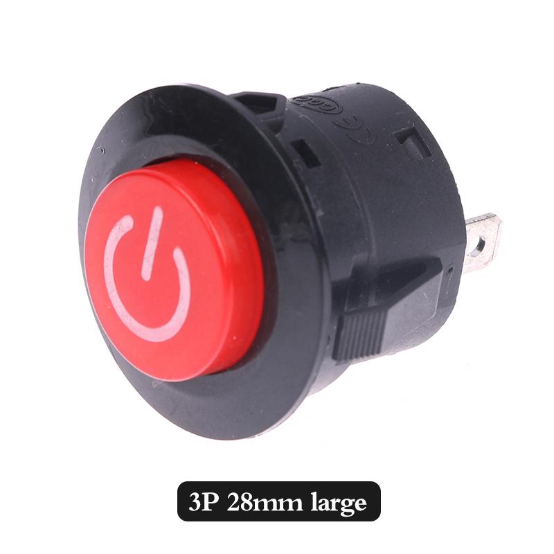 2pcs Kids Electric Car Power Switch - Replacement Start Button For Ride-On Toy Cars, 16A, 125V