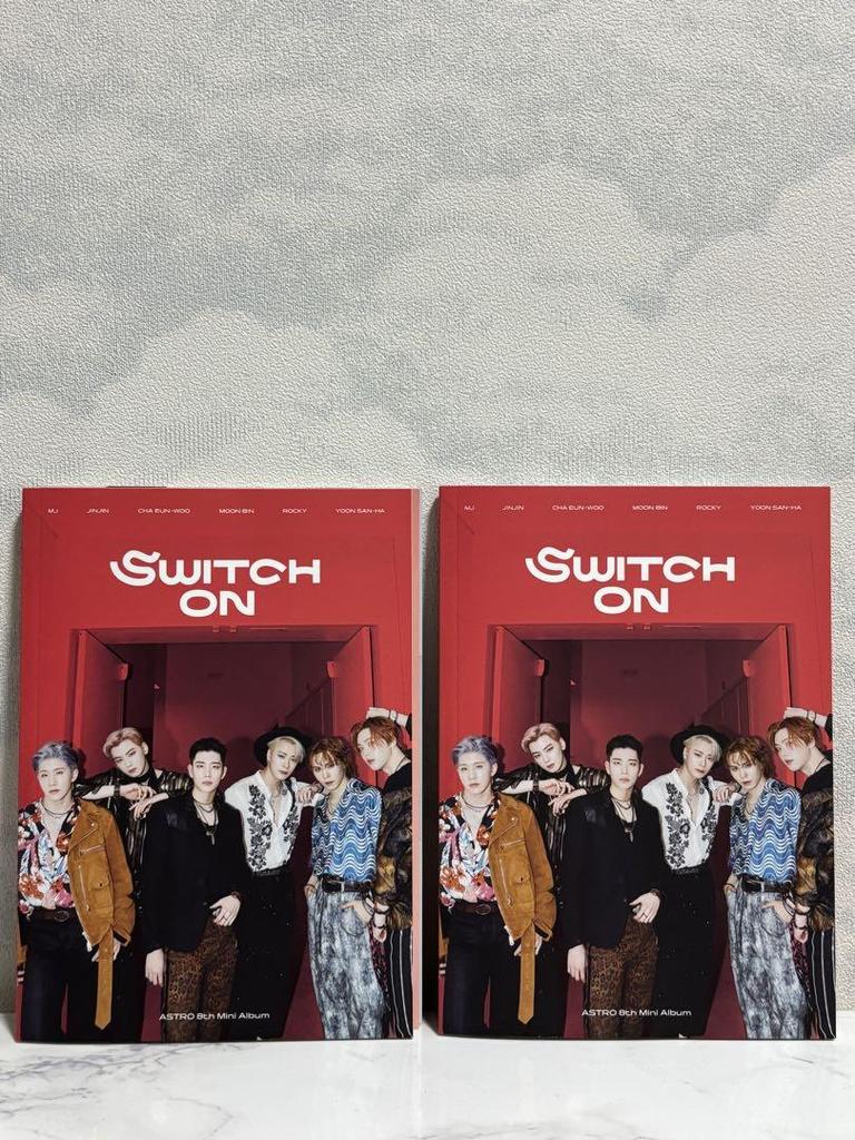 [USED] ASTRO SWITCH ON Album 4-piece Set