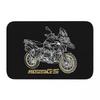 Motorcycle Cartoon Pattern Carpet Bathroom Anti Slip Rug Black Bedroom Floormat Living Room Welcome Doormat Home Decoration Rugs