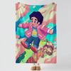 Cartoon S-Steven Universe-e Wurf Dicke Komfort Flanell Steppdecke, Mehrzweckgebrauch Innen Außen Tägliches Nickerchen