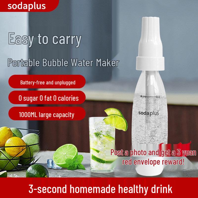 Portable Carbonated Beverage Maker for Home and Bubble Tea Shop