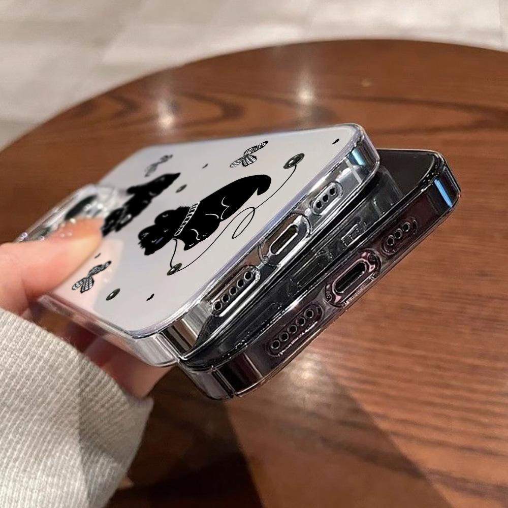 Acrylic Phone Case for iPhone 11 12 13 14 Pro 12 14 16 Pro Max for Samsung A16 A36 A56 S24 FE High-quality Painted Anti-fall Mobile Phone Case