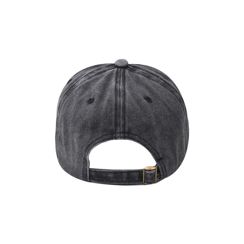 Unisex Washed Cotton Caps Letter Embroidery Vintage Baseball Cap Men Women Adjustable Outdoor Streetwear Sports Sun Hats