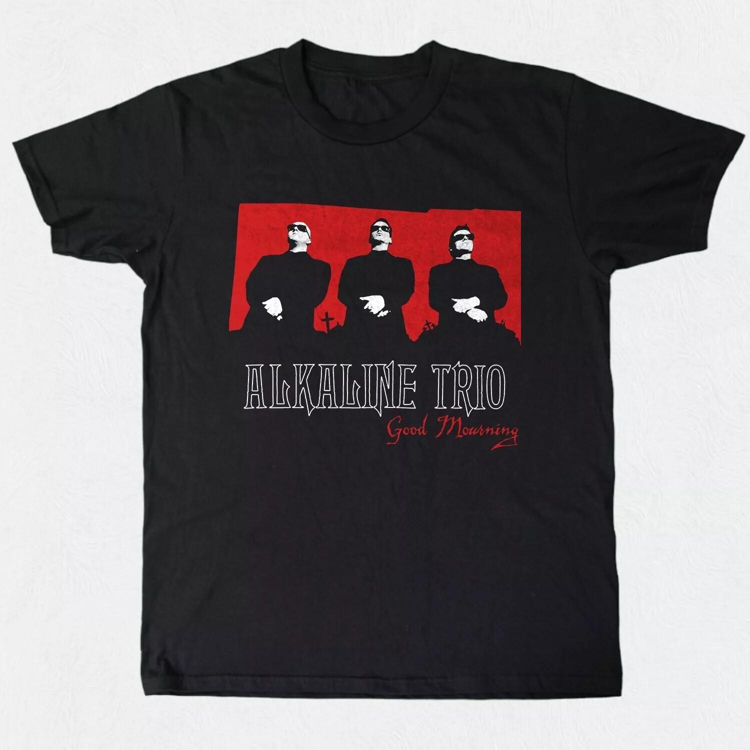 Alkaline Trio Good Unisex Black T-shirt S-5XL S разноцветный