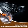 Aluminum Metal HackSaw Aluminum Hack Saw 11Inches Hand Metal Hacksaw High-Tension Hand Tools Adjustable Compact Hand Hacksaw For