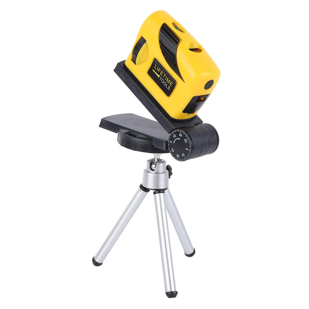 Selbstnivellierende Wasserwaage Automatische Kreuzlinien-Infrarot-Wasserwaage mit Stativ Heimwerkerwerkzeug für Holzbearbeitung