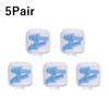 Reusable Noise Reduction Sleeping Ear Plugs Hearing Protector with Box Soft Silicone Earplugs Waterproof Swimming Ear Plugs