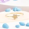 14K Sol Flower Miss Ring Real Gold Ring