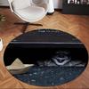 Pennywise (29) Round Office Rug Decorative Floor Rug for Office Bedroom Living Room and Home Space