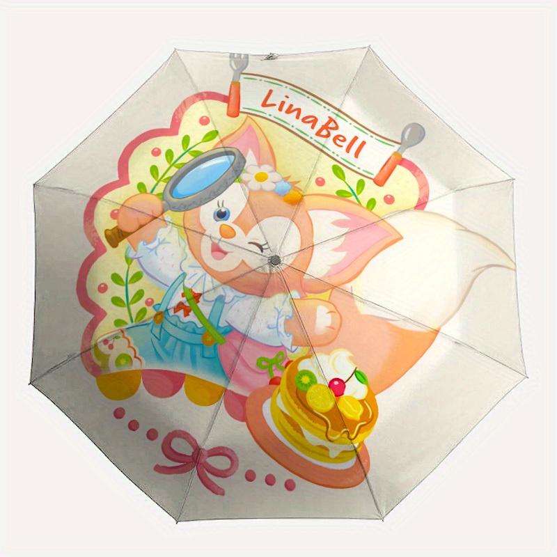 

1pc LinaBell Automatic Folding Umbrella:Portable Folding design, Lightweight for Women/Men., Stylish Sunshade 8