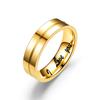 European and American Fashion Titanium Steel Zirconia "I LOVE YOU" Couple Rings