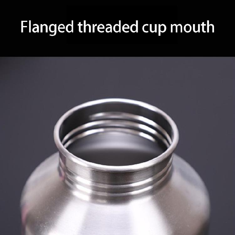 Large Capacity 2000ml 304 rustless waterbottle For Hiking Camping And Travel Single Layer Light Design For outdoor Use
