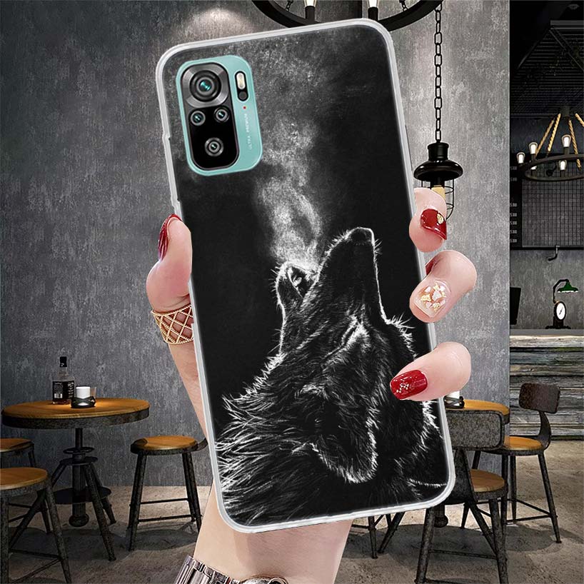 Angry Animal Wolf Fierce Soft Phone Case For Xiaomi Redmi Note 15 14 14S 13 12 Pro Plus 12S 11 11S 11E 10 10S 11T 5G Fundas Coqu