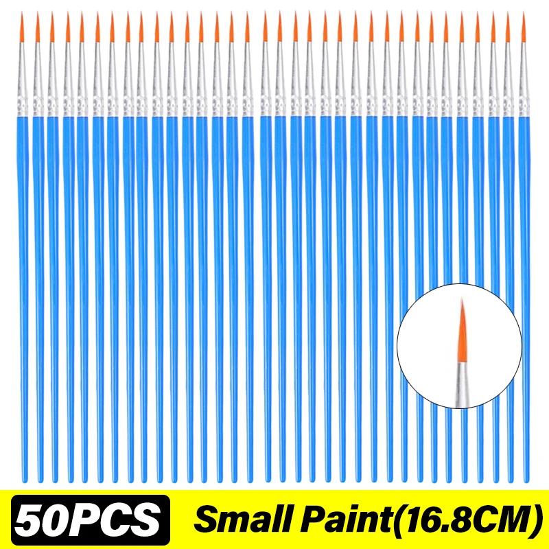10/20 Strips 2ML 3ML 5ML Empty Paint Pots Clear Storage Containers Paint Box Paint Brush Arts Crafts Supplies for Paintings