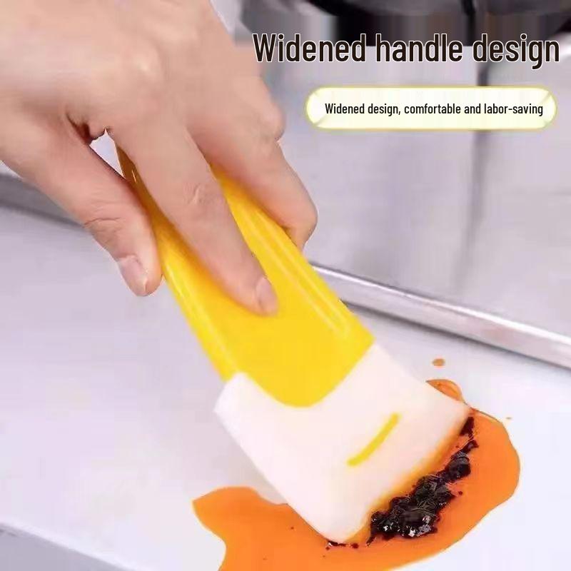 Silikonowy skrobak do czyszczenia oleju i plam w garnkach, miskach i naczyniach