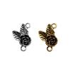 Filigree Diamond Shaped Connectors Ornate Multi Loop Links For Jewelry