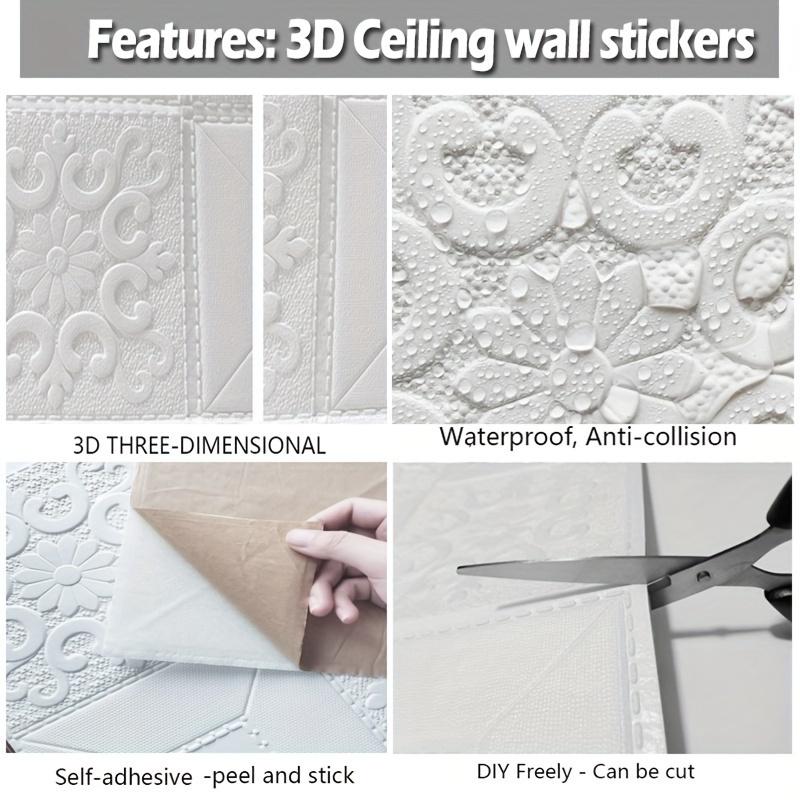 3d Wall Sticker Transform Your HomeDIY 3D Soft Foam Self-Adhesive Wallpaper Wall Sticker