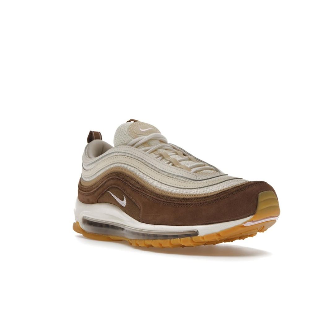 Nike Air Max 97 Mušelínově růžové pěnové pánské tenisky Hnědá Středně hnědá Houbová DQ8996-200