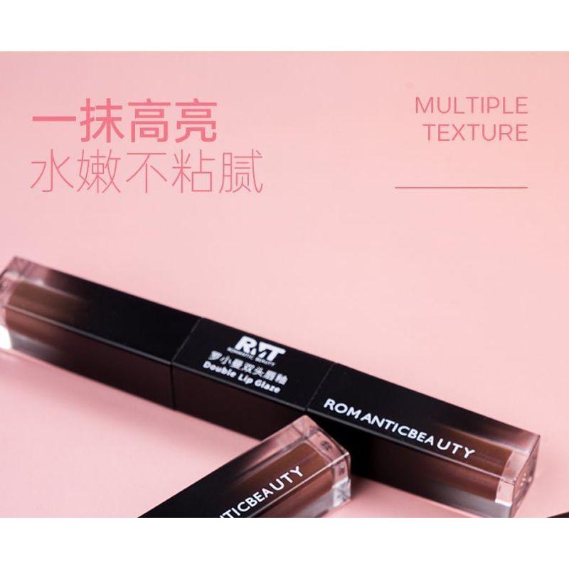 ROMANTIC BEAUTY - Double-Ended Lip Glaze - 3 Colors