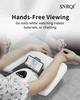 Portable U2 Nail Art Hand Rest: Detachable Stand, Inclined Design, PU Leather, Multifunctional, Height-Adjustable.