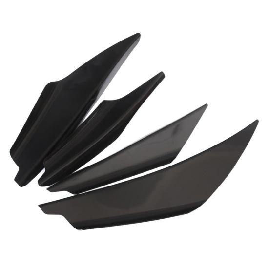 4 bucăți/set universal ABS spoiler bara de protecție mașină splitter față accesorii pentru aripioare pentru vehicule