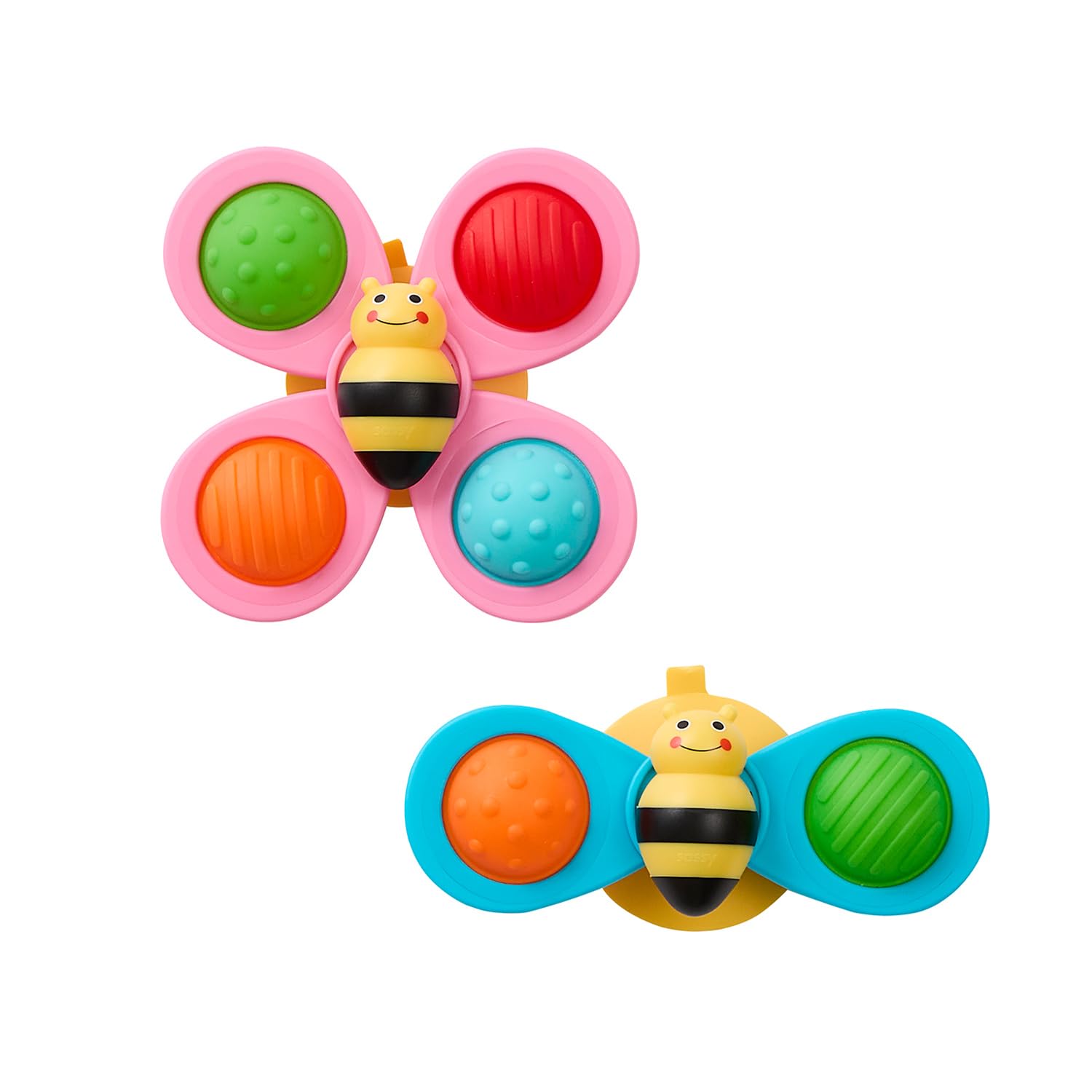 

Sassy Spinning Bee Spinner Baby Toy for 6 Months and Up A fun toy for babies to play stimulating curiosity and learning through - - with, spinning.