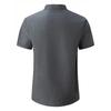 Camicia Casual Ampia in Cotone Lino da Uomo a Maniche Corte Estiva Nuova Taglia Grande Top da Spiaggia Revers Tie Dye Cardigan