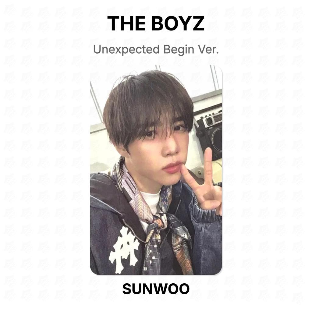 THE BOYZ Unexpected Begin Ver. Official Photocard