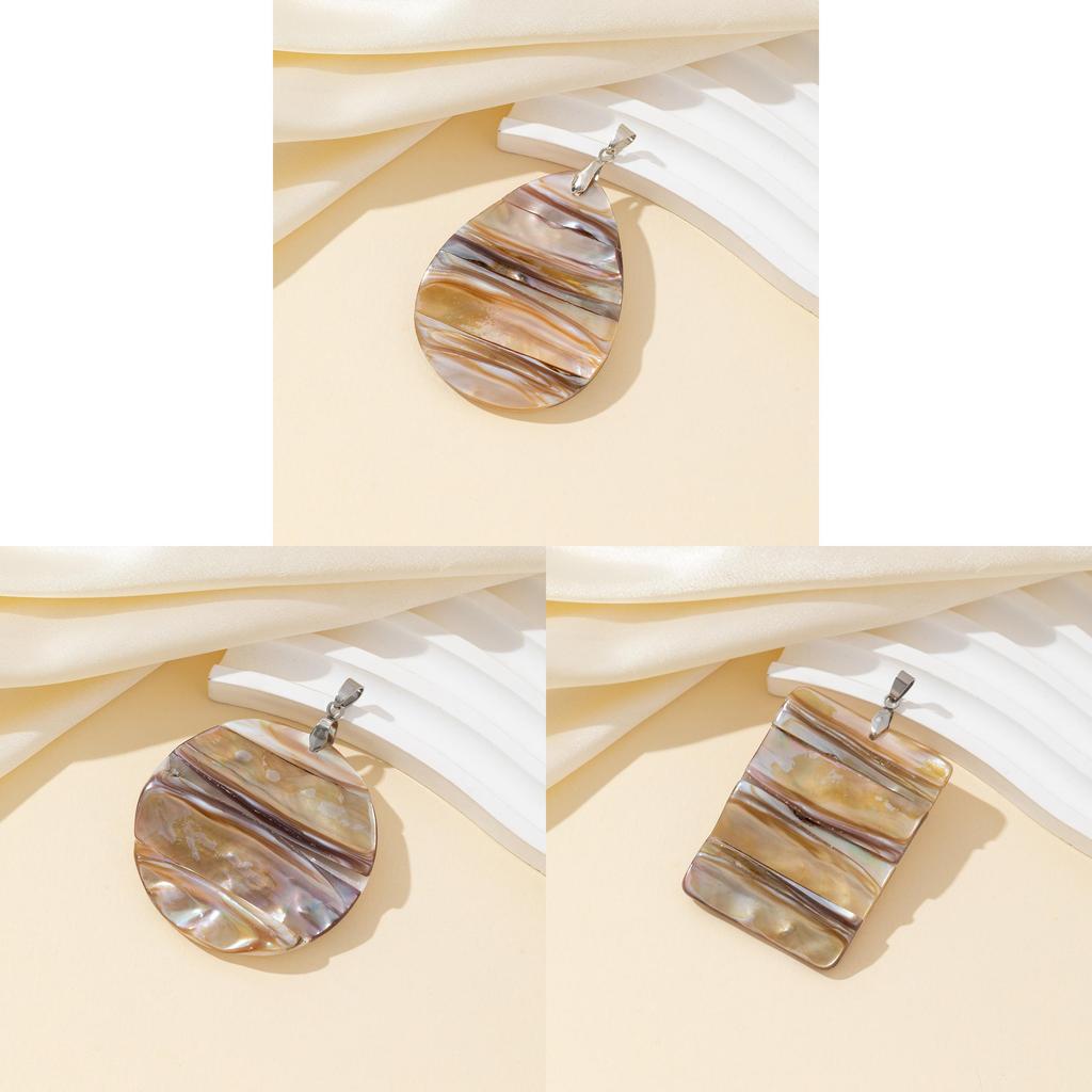 Shell Pendant Jewelry Making Kit With Natural Shells For Craft Enthusiasts