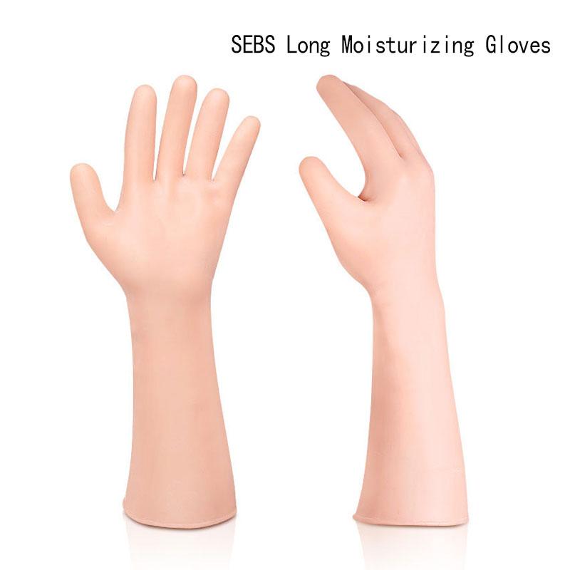Sebs Long Moisturizing Waterproof Anti-Drying Exfoliating Whitening Gloves
