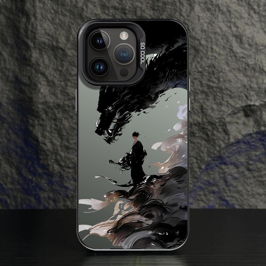 

Dark Style Samurai Dragon Unique Phone Case for iPhone 17 16 15 14 13 12 11 Series Pro Max Plus Double Layer Protection iphone 14 Pro