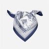 53cm Chain Printed Small Square Scarf Hot Brand All Matched Imitation Silk Professional Foulard Hijabs For Women