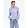 Destroyed Pullover Sky Blue
