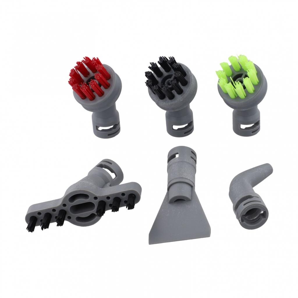 Replacement 6 Piece Brush and Tool Set for Bissell Steam Cleaner 39N7A 39N7V